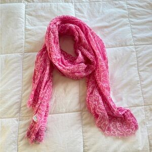 NWT Pink Patterned Women's Scarf